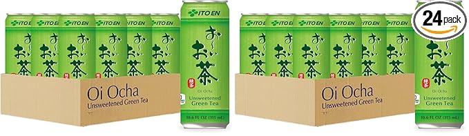 Ito En Oi Ocha Green Tea Unsweetened 10.6 Ounce (Pack of 24)