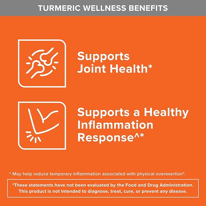 Qunol Turmeric Curcumin 2250mg Black Pepper Extract for Enhanced Absorption Supports Healthy Inflammation Response and Joint Health Dietary Supplement Vegetarian Formula 90 Capsules