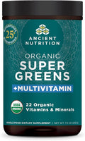 Ancient Nutrition Vitamin Powder One Bottle Made from Real Fruits Vegetables and Herbs for Digestive and Energy Support 25 Servings 7.5oz