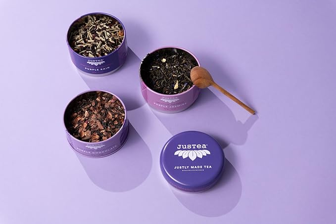 JUSTEA Purple Tea Trio Jasmine  102 GR