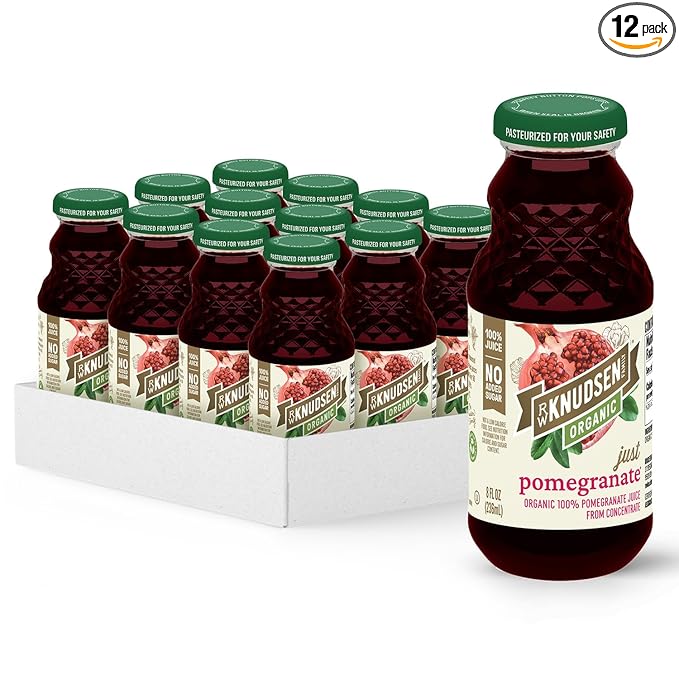 R.W. Knudsen Organic Pomegranate Juice 8 fl oz (12 Pack)