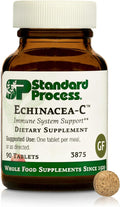 Standard Process Echinacea-C - Supplement for Immune System Support - Offers Daily Vitamin C Dose - Gluten-Free Non-Dairy &amp Non-Soy - 90 Tablets (90 Servings)