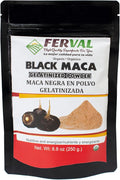 Ferval - Black Maca Powder (Bag of 8.8 oz) - Superfood from The Andes of Peru - by Iky Store