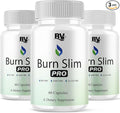 BLUE VIBE Burn Slim Pro Capsules BurnSlim Advanced Maximum Strength Overall Health &amp Wellness Support Supplement Burn Slim Premium All Natural Daily Health Support Formula (3 Pack - 180 Capsules