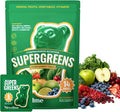 NEWELLME Super Greens Gummies Delicious Daily Greens Multivitamin Gummy Bears with Superfoods Fiber &amp Probiotics for Gut Health Energy &amp Immune Support Sugar Free 14 Grab-and-Go Packs
