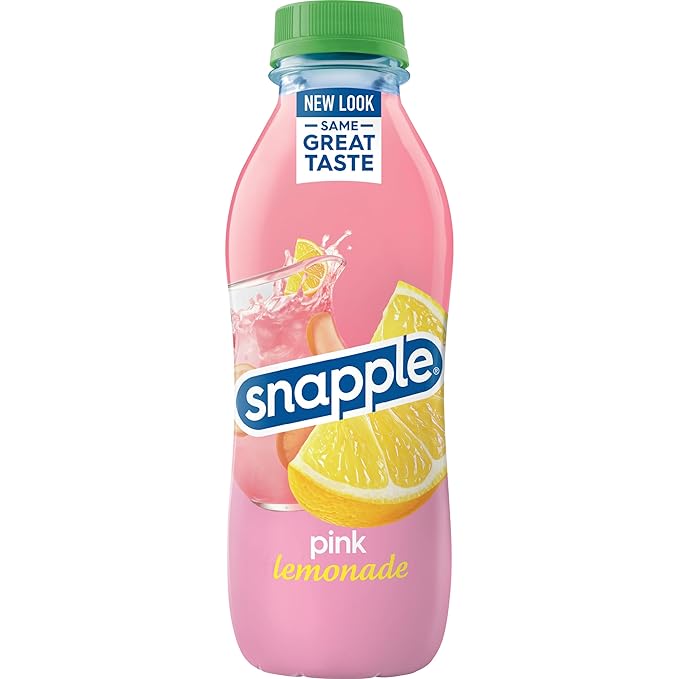 Snapple Pink Lemonade 16 fl oz recycled plastic bottle Pack of 12