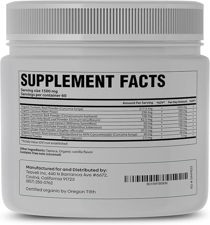 The Sleep Like A Baby Bundle with Golden Milk and Apigenin - Vegan Friendly Non-GMO