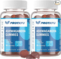 2 Pack Ashwagandha Gummies &amp Vitamin D3 Gummies Organic Aswangdha Supplement for Improve Sleep Stress Relief &amp Mood Calm (Non-GMO Gluten-Free &amp Sugar Free)