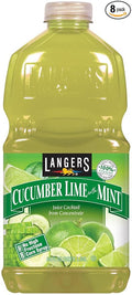 Langers Juice Cocktail Cucumber Lime With Mint 64 Fl Oz (Pack of 8)