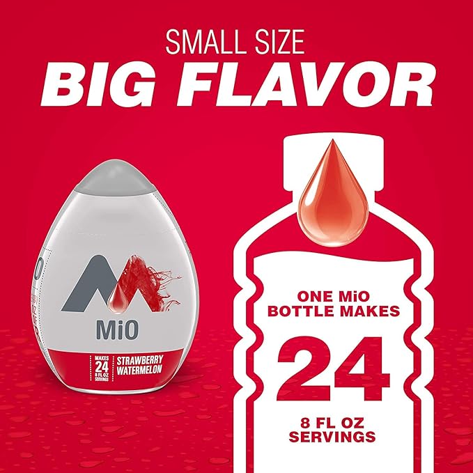 Mio Liquid Water Enhancer Strawberry Watermelon 1.62 OZ 12-Pack