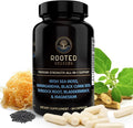Sea Moss Capsules – Irish Sea Moss Advanced Magnesium Ashwaghanda Black Seed Oil Burdock Root &amp Bladderwrack – Immune Support Gut Health Energy &amp More – 60 Capsules