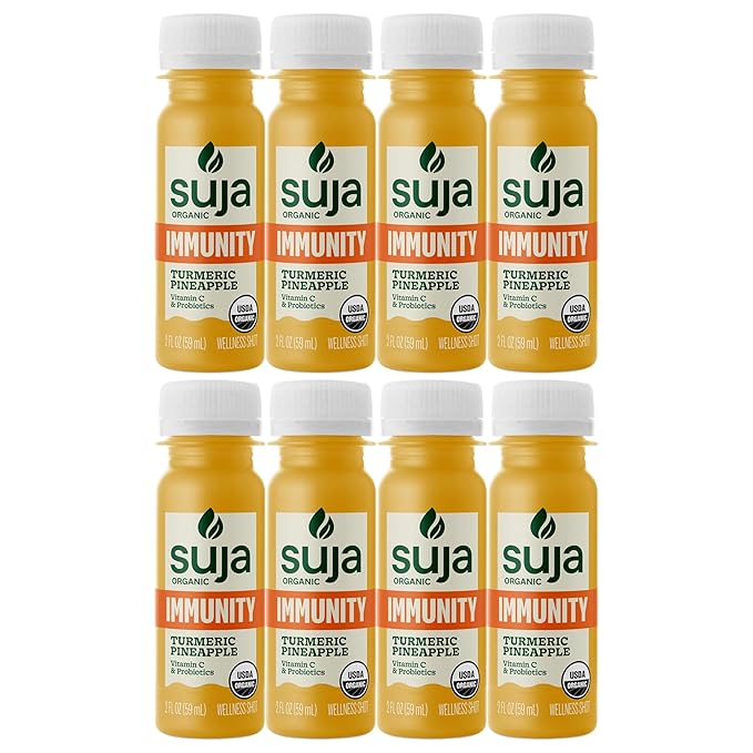 Organic Immunity Defense Shot Ginger and Turmeric Wellness Shot 8 pk./2 fl. oz.