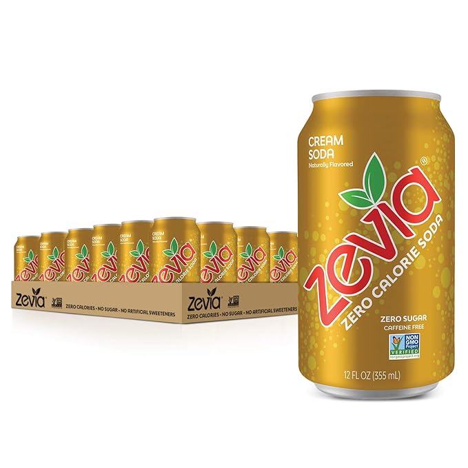Zevia Zero Calorie Soda Variety Pack 24 Cans