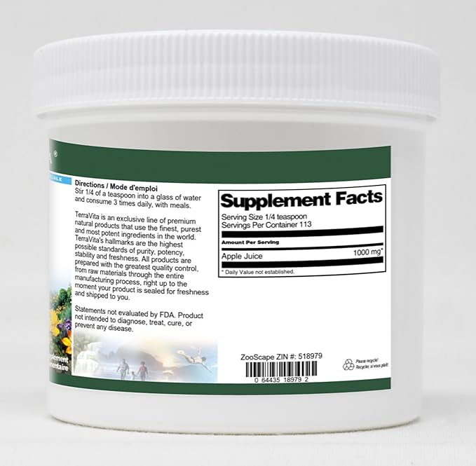 Apple Juice Powder (4 oz ZIN: 518979)