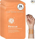 The Good Patch Rescue Recovery Patch Natural Patch with DHM Vitamin B1 and Green Tea Plant-Powered Wearable Wellness Support After a Night Out (24 Total Patches)