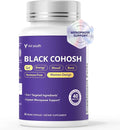 Menopause Supplements for Women with Black Cohosh 5:1 Extract - Hormone Harmony for Hot Flashes Night Sweats Mood Swings &amp Bloating - 30 Servings