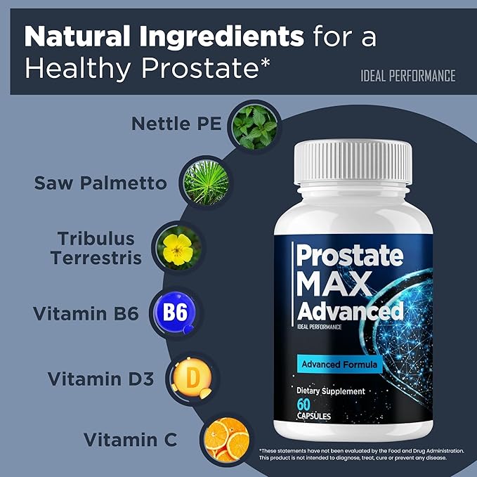 Prostate Max Supplement Prostate Max Advanced Capsules for Men - Maximum Strength for Daily Wellness &amp Comfort All Natural ProstateMaxAdvanced Pills Reviews (5 Pack)