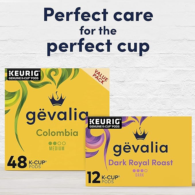 Gevalia Dark Royal Roast 3 Boxes of 12 cups.