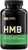 Optimum Nutrition HMB 1000 Caps 1g of Calcium beta-Hydroxy beta-methylbutyrate per Capsule 90 Capsules 30 Servings