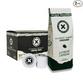 Black Insomnia Extreme Caffeine Coffee - World's Strongest Highly Caffeinated Coffee - Classic Roast Ground Bag &amp Single Serve Cups