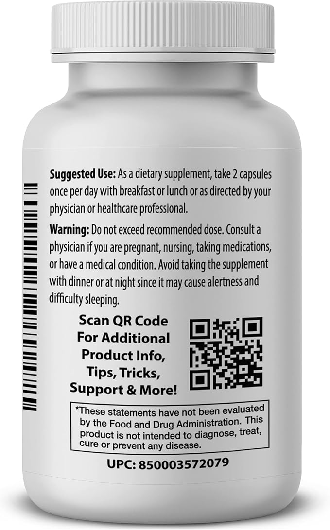 Pro Formulations MD Adaptogen Elite - Synergistic Blend - 60 vcaps - Balances Cortisol &amp Natural Energy - Enhanced with Rhodiola Ashwagandha Astragalus Schisandra Eleuthero L-Theanine