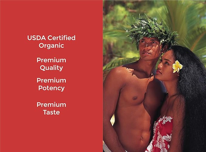 Tahiti Trader Island Style High Potency Noni Juice - Pure Noni Fruit Juice Fermented to Vinegar - Organic Antioxidant Superfood Supporting Energy &amp Body Health - (32oz 1 Pack)
