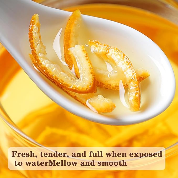 Dried Tangerine Peel Dried Orange Peel Strips 200g/7.05oz Orange Peel Strip Chen Pi Citrus Natural Chinese Herbal Tea 陈皮 橘皮丝 橙皮丝 陳皮