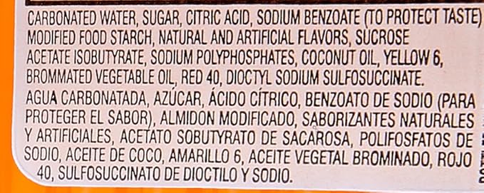 Mexican Fanta Orange Glass Bottle 12 fl oz 24 Pack