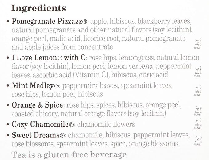 Bigelow Tea Assorted Herbal Tea Variety Caffeine Free Tea with Mint Lemon Chamomile Orange or Herbal Teas 18 Count Box (Pack of 6) 108 Total Tea Bags (Packaging and Flavor Assortment May Vary)