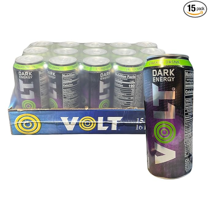 VOLT Dark Energy Drink (16 fl. oz. - 15pcs Case Berries)
