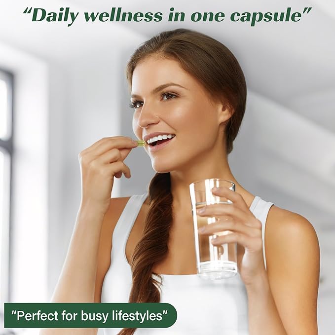 Moringa Capsules 800mg 120 Moringa Pure Capsules For Energy Immune Support Gut Health &amp Powerful Green Superfood Rich In Antioxidants Essential Vitamins &amp Amino Acids Non-GMO &amp Glute