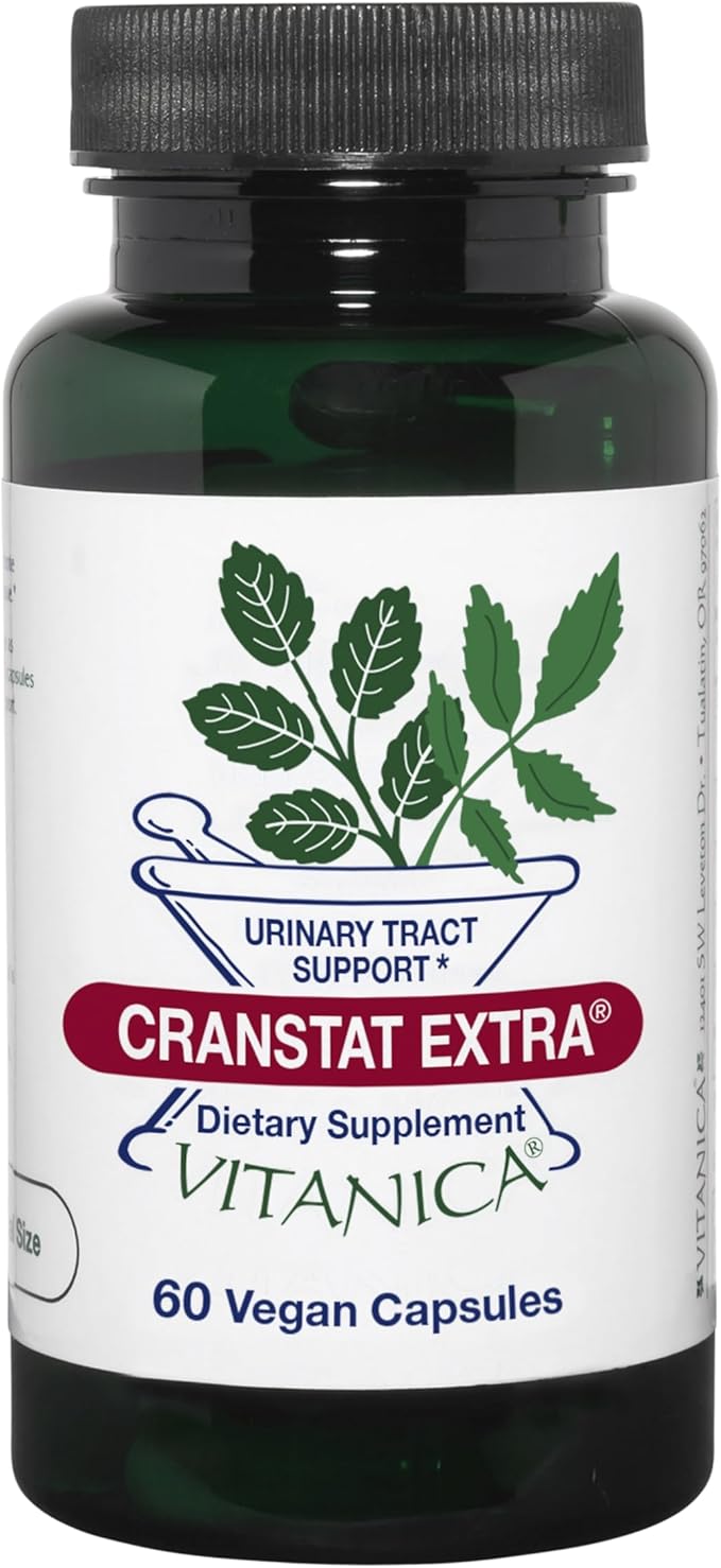 Vitanica Cranstat Extra Urinary Tract Support Vegan 60 Capsules