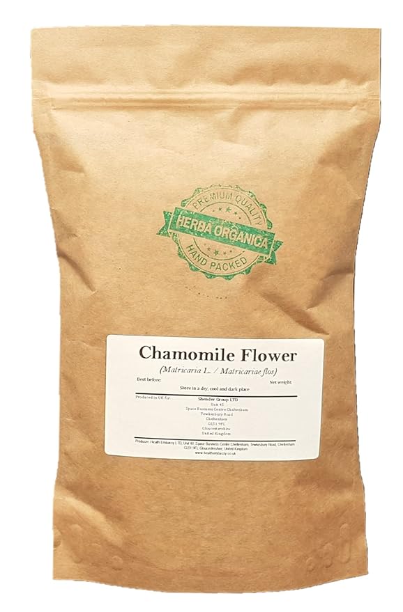 Herba Organica - Chamomile Flower - Matricaria L - Camomile Flower Herbal Tea (100g)
