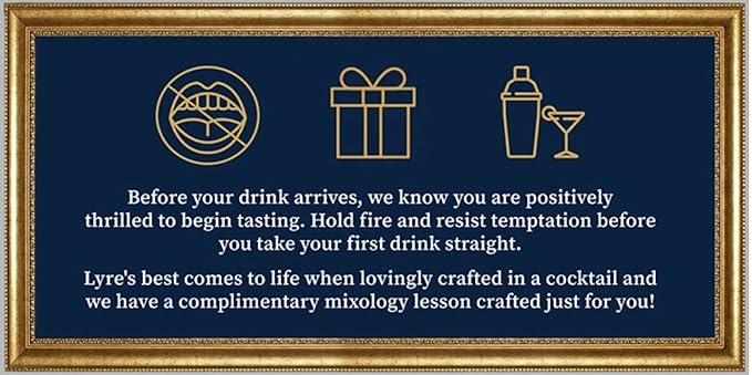 Lyre's Negroni - Non-Alcoholic Set (Pack of 3) | Dry London (Gin Style) Aperitif Rosso (Sweet Vermouth Style) &amp Italian Orange (Aperitivo Style) | Award Winning | 23.7 Fl Oz