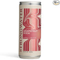 Strongwater Sparkling Grapefruit Soda - 12 Pack Cans (8.4 Fl Oz Each) - Premium Craft Cocktail Mixer Made with Rocky Mountain Water Grapefruit Sea Salt - Real Cane Sugar No Artificial Flavor