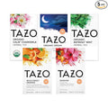 TAZO Herbal Tea Tea Bags Mint Chamomile Organic Dream Wild Sweet Orange (Unsweetened) &amp Passion (1ea) (Variety Pack)