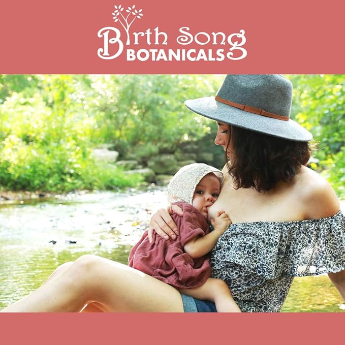 Birth Song Botanicals Nursing Nectar Herbal Breastfeeding Tea – Organic Lactation Tea to Increase Milk Supply Enhance Milk Production &amp Breastmilk Flow* – 40 Servings