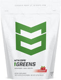MTN OPS Greens Superfood Drink Mix Daily Greens Powder with Super Greens Chlorophyll Digestive and Immune Support Raspberry Flavor 30 On The Go Stick Packs