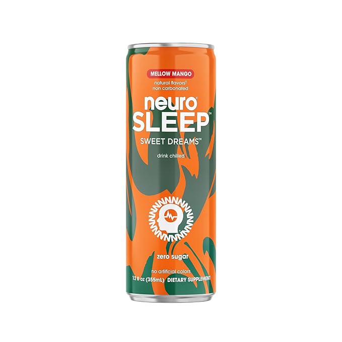 Neuro Sleep Mellow Mango 12 Fl Oz Can (Pack of 12)