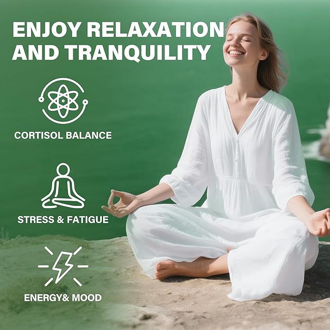 Cortisol Supplement 15-in-1 Cortisol Manager with Ashwagandha L-Theanine &amp Magnesium Supports Cortisol Health Relaxation &amp Restful Sleep 120 Capsules