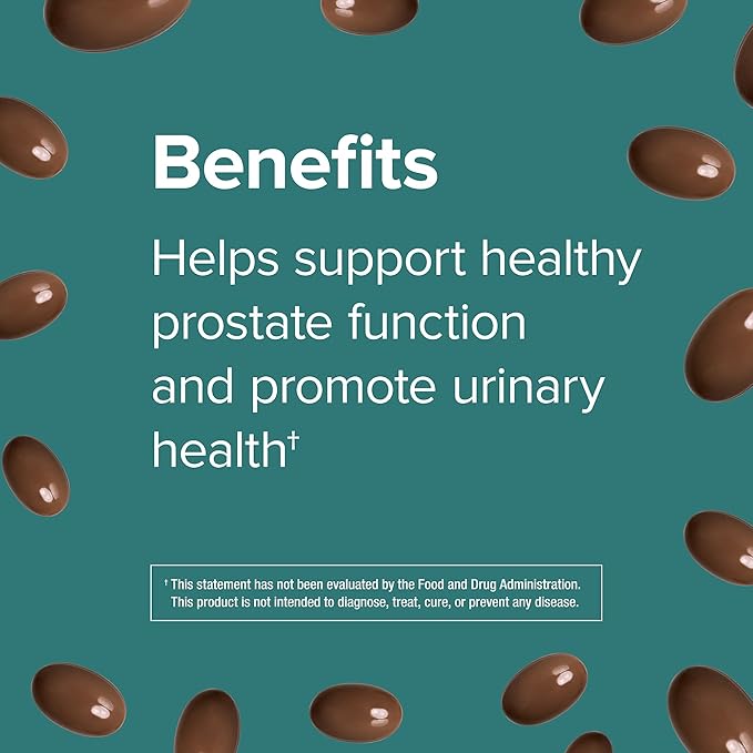 Webber Naturals Ultra Saw Palmetto Plus 320mg per Softgel Supports Healthy Prostate Function Herbal Health Supplement with Lycopene 100 Softgels Gluten Free