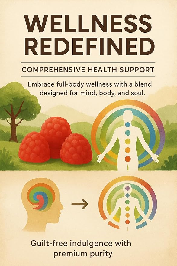 Sugar Free Neuropathy Support Gummies for Nerve – Enhanced Nerve Health Regeneration Cognitive Support with Vitamin B1 B6 B12 Magnesium ALA Turmeric CoQ10 &amp More