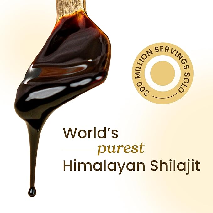 Better Alt Pure Himalayan Shilajit Resin Pack of 1 High Potency Gold Grade 75 Servings for Energy Boost &amp Immune Support 85+ Trace Minerals 75%+ Fulvic Acid with Lab Test Report400 mg