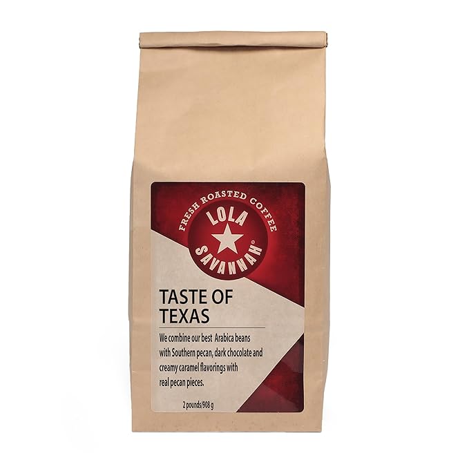 Lola Savannah Taste of Texas Whole Bean Caffeinated Coffee 2lb