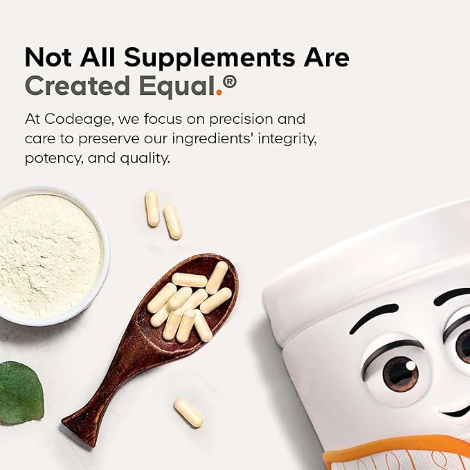 Codeage Liposomal Urolithin A Supplement 500mg Per Serving + Resveratrol Betaine CoQ10 Ellagitannins - A New Frontier Beyond NADH NMN NAD NR and PQQ Vitamins - Bioavailable - 60 Capsules