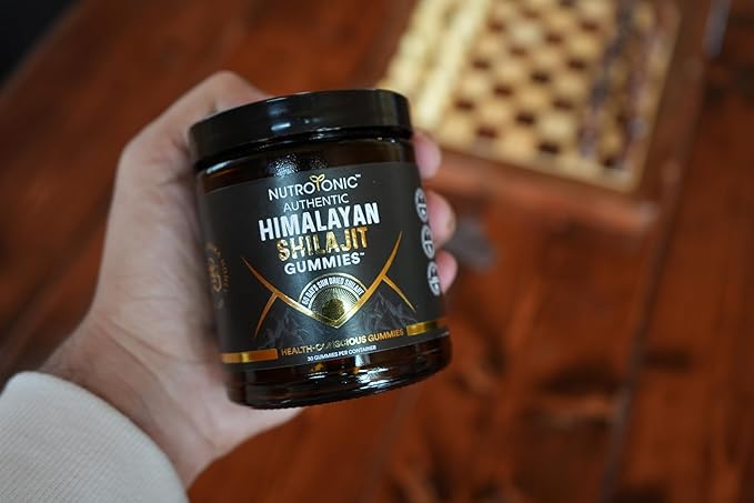 Organic SHILAJIT Gummies by NutroTonic | Shilajit for Men &amp Women | Cane Sugar Free Sweetened by Organic Manuka Honey | Clean Formula | Natural Fulvic &amp Humic Acid | 30 Healthy Gummies (6)