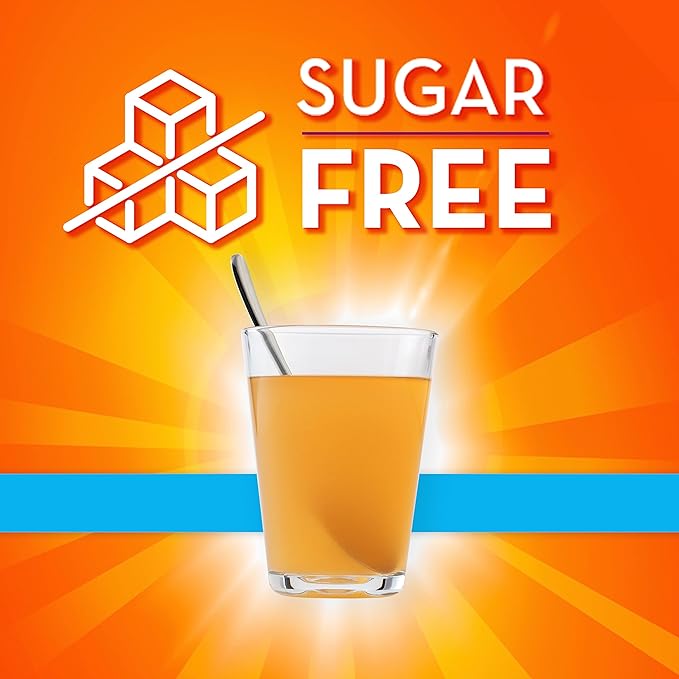 Metamucil On-the-Go Packets Sugar-Free 44 Packets 4-in-1 Psyllium Husk Fiber Supplement Orange Flavored Individual Servings Great for Travel Fiber Supplement for Digestive Health and Regularity