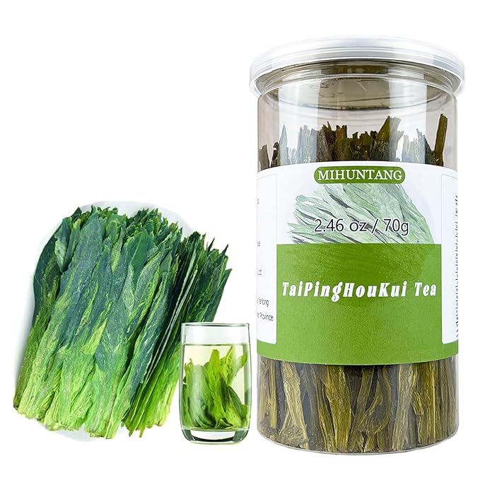 Tai ping Hou kui tea 2.46 oz TaiPing HouKui Green Tea From China 太平猴魁茶70克