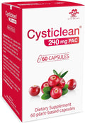 Cysticlean Cranberry PAC Supplement – 240 mg PAC Sugar-Free – Urinary Tract Infection Support – Most Effective Cranberry Pills for Cystitis &amp Interstitial Cystitis Relief
