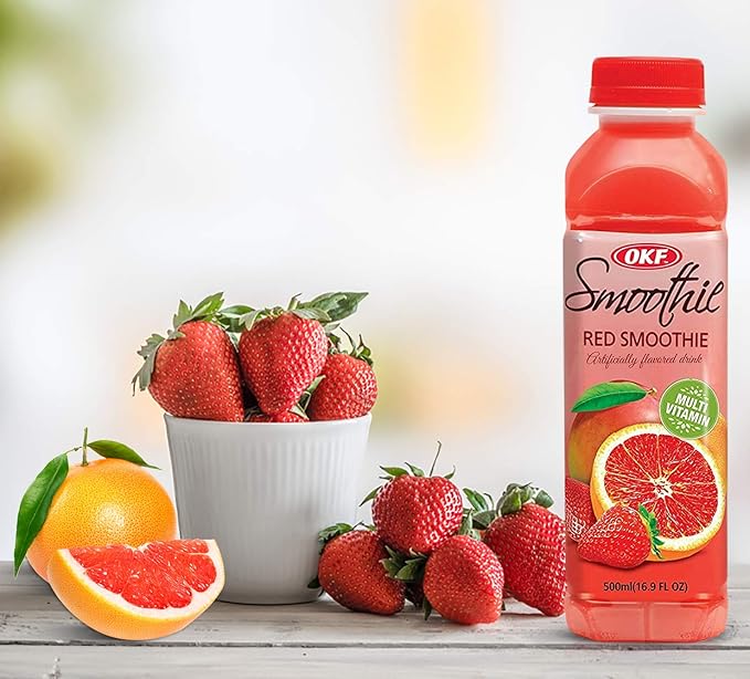 OKF Smoothie Red 16.9 Fluid Ounce (Pack of 20)